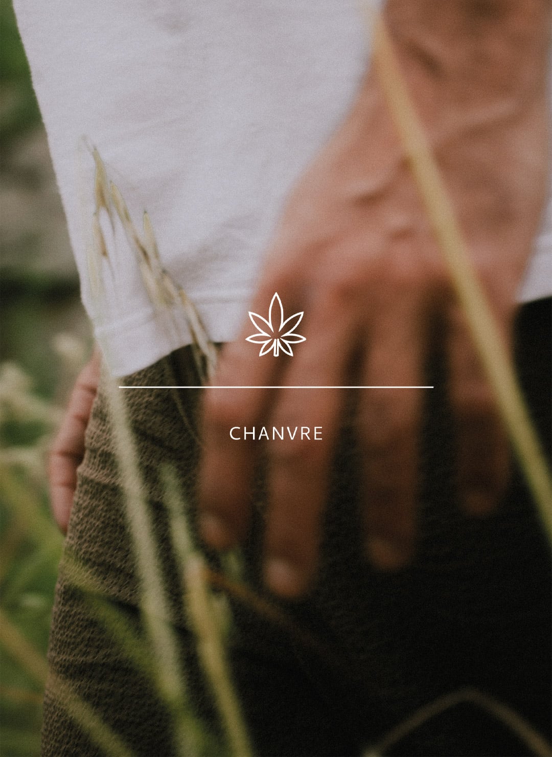 Gros plan sur le t-shirt chanvre de Bleu de Chauffe