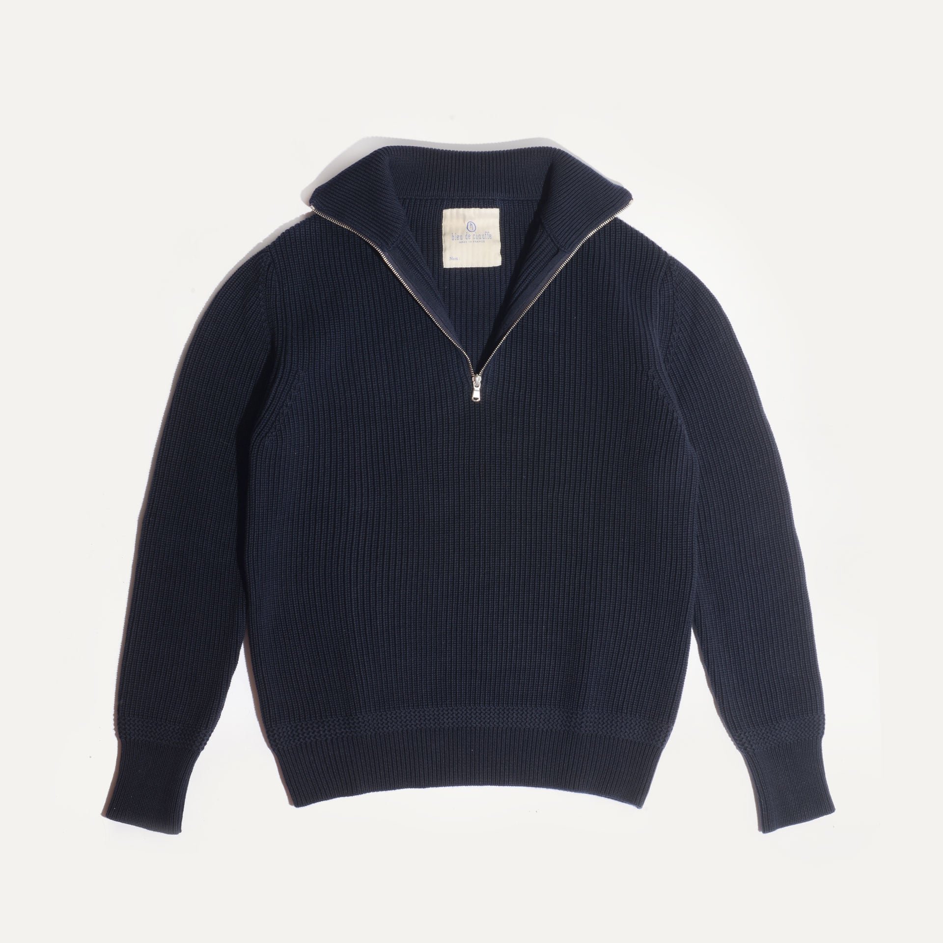 Pull camionneur bleu - Sauzon